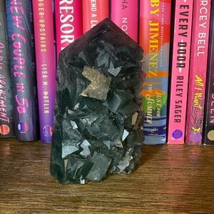 Dark Green Fluorite Tower